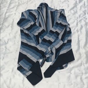 Striped lightweight cardigan